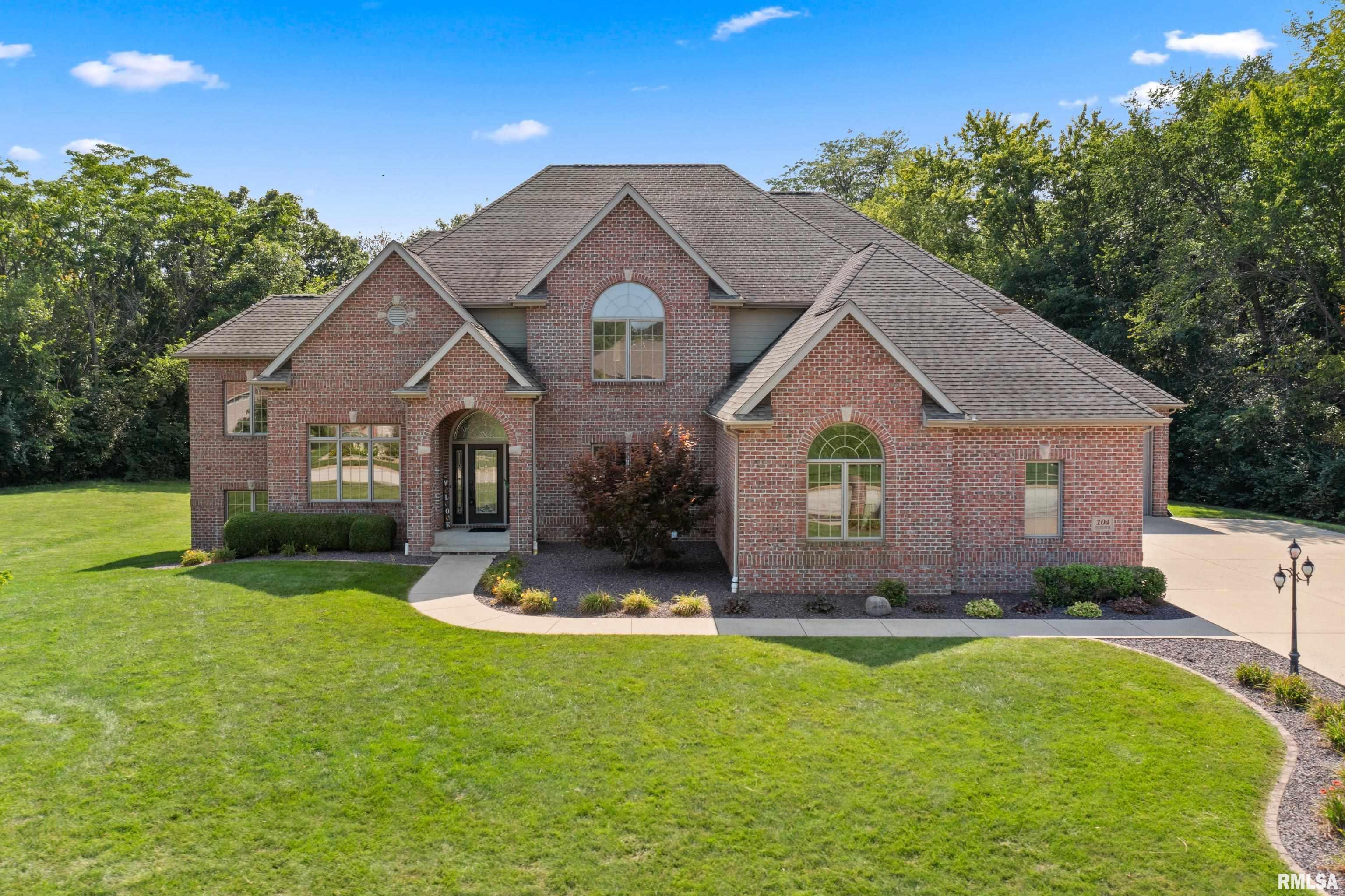 Luxury Home for sale at 104  FIELDCREST Drive  in East Peoria Illinois!