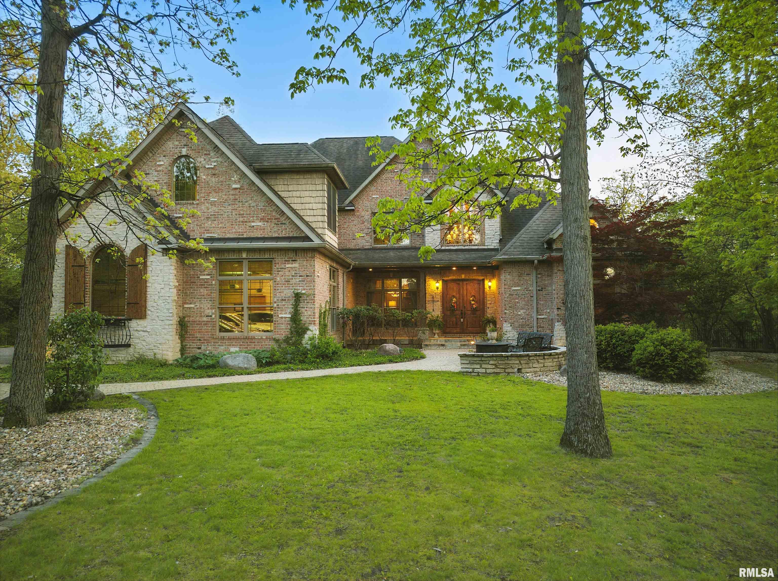 Luxury Home for sale at 7300 N HONEYSUCKLE Court  in Brimfield Illinois!