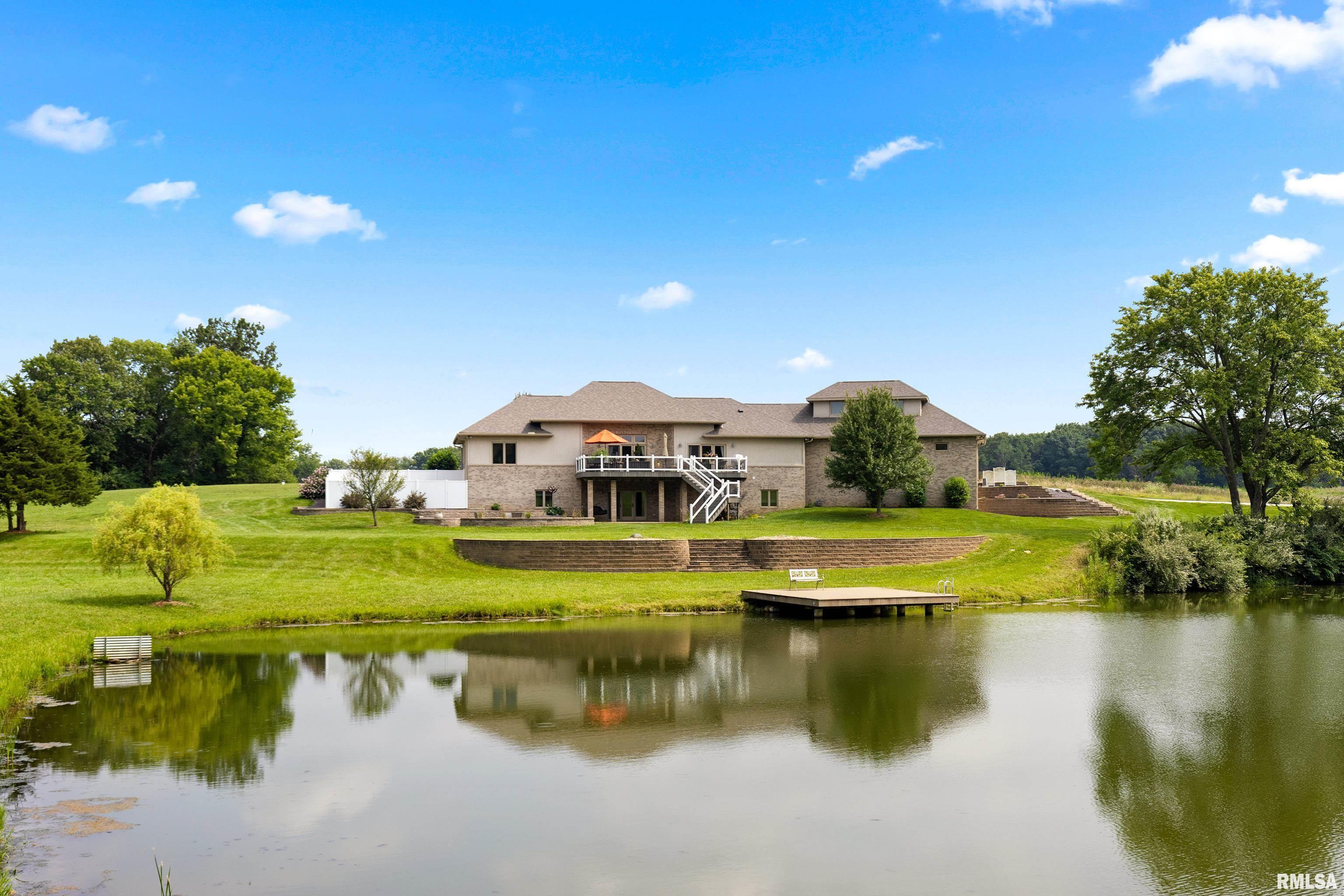 Luxury Home for sale at 7412 W PFEIFFER Road  in Mapleton Illinois!