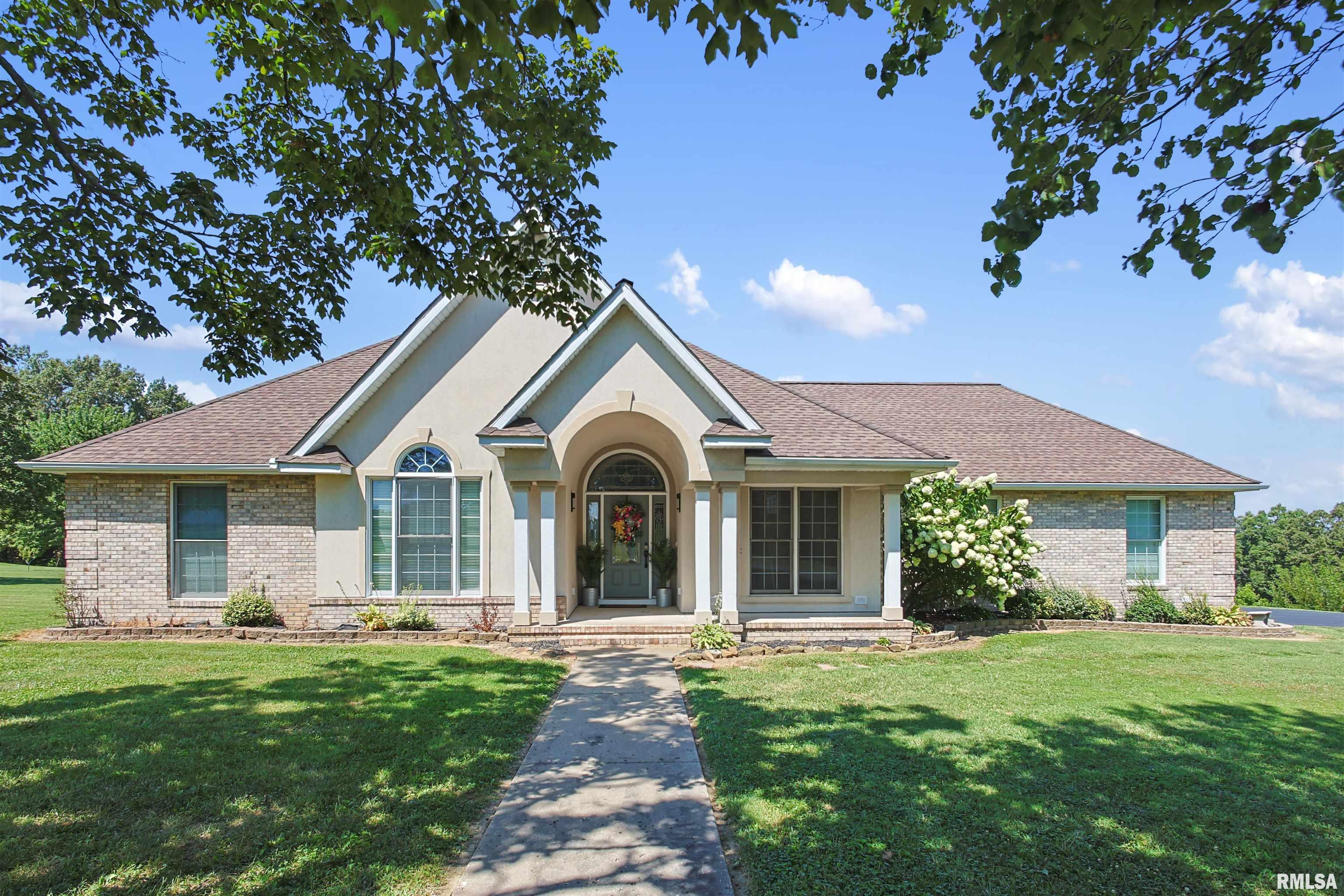 Luxury Home for sale at 9855 N Route 37 Highway  in Goreville Illinois!