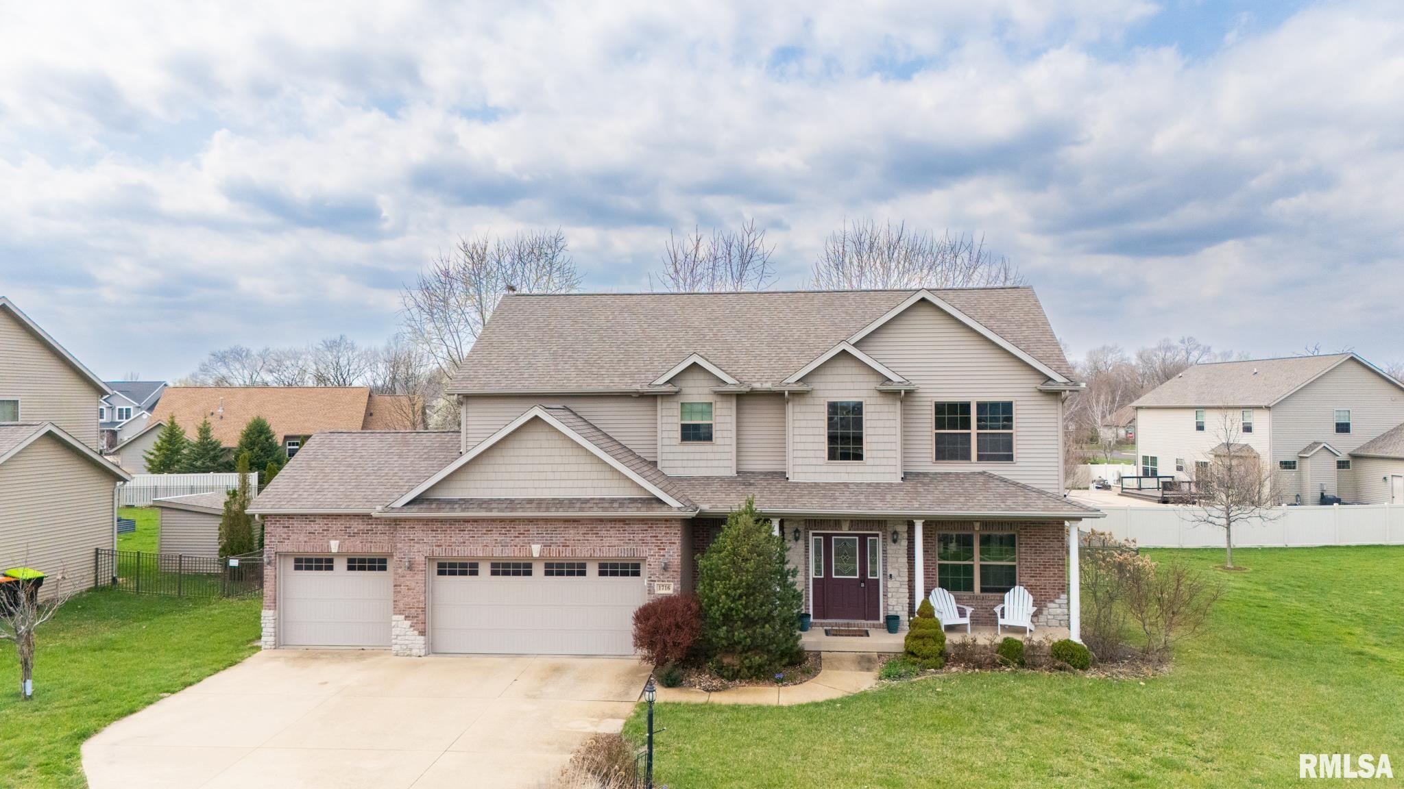 Luxury Home for sale at 1716  RUSTIC OAK Drive  in Washington Illinois!