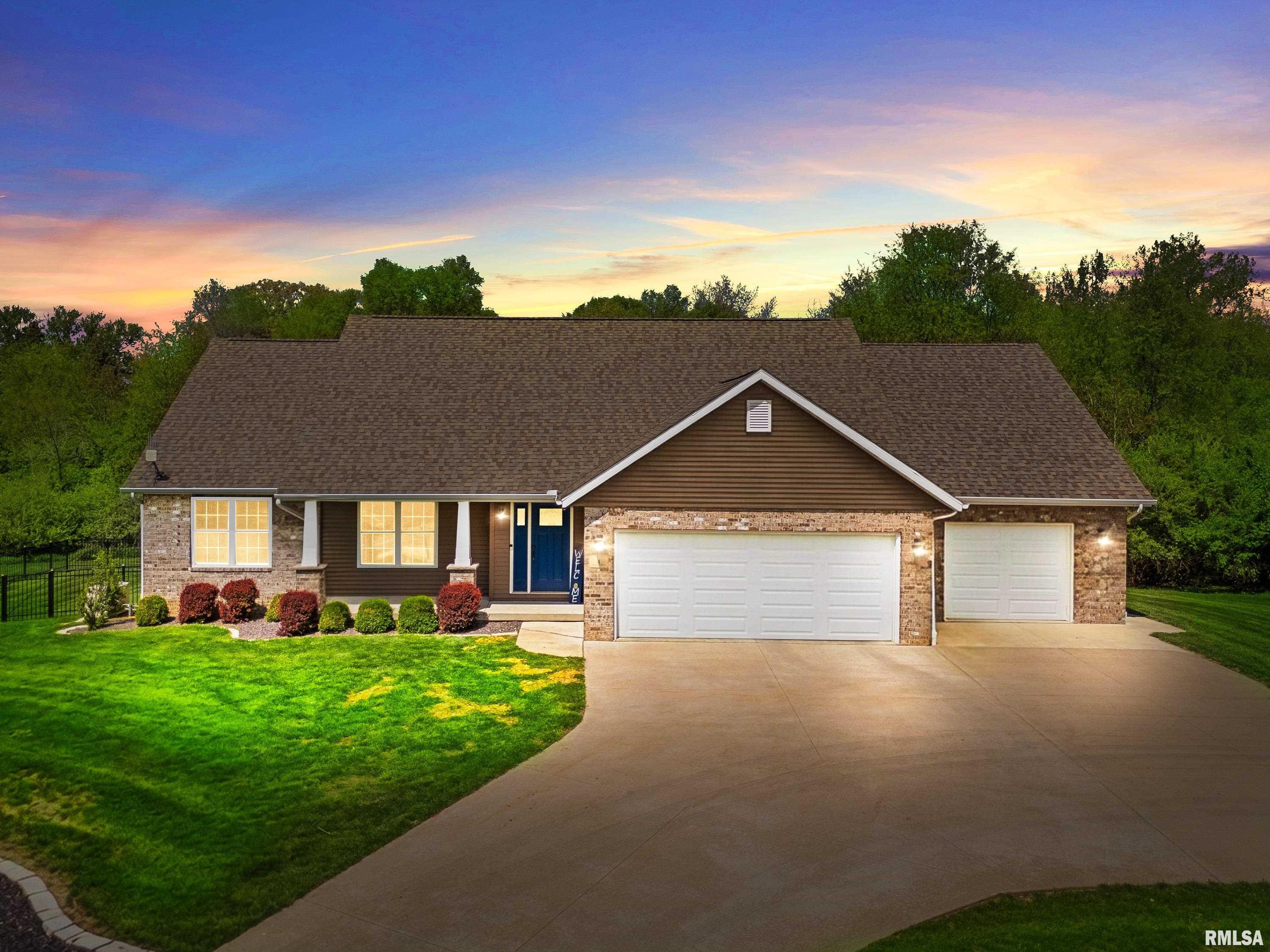Luxury Home for sale at 4  VALLEY HIGH Drive  in Pekin Illinois!