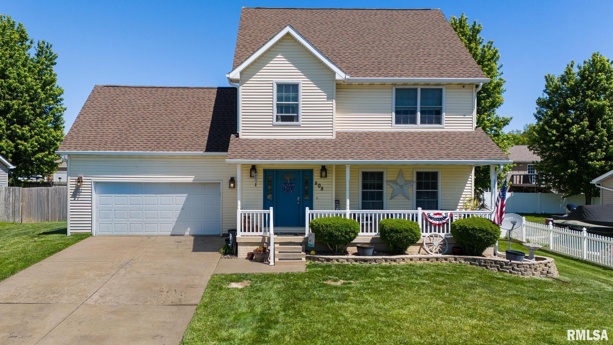 Home for sale at 505  PARK TRAIL Road  in Mackinaw Illinois!