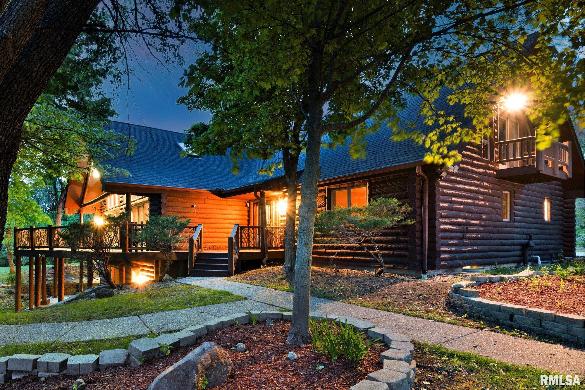 Luxury Home for sale at 288  MACALLEN LAKE Road  in Carlock Illinois!