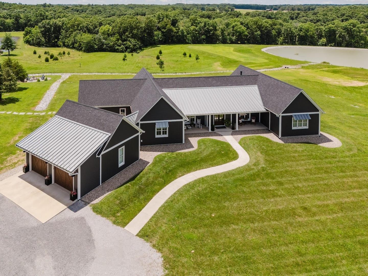 Luxury Home for sale at 455  Webb Town Lane  in Tunnel Hill Illinois!