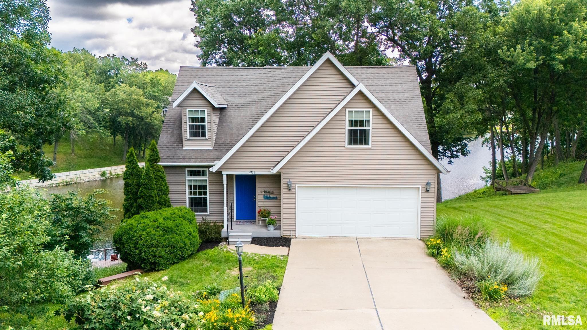 Home for sale at 4104 S LAKE CAMELOT Drive  in Mapleton Illinois!