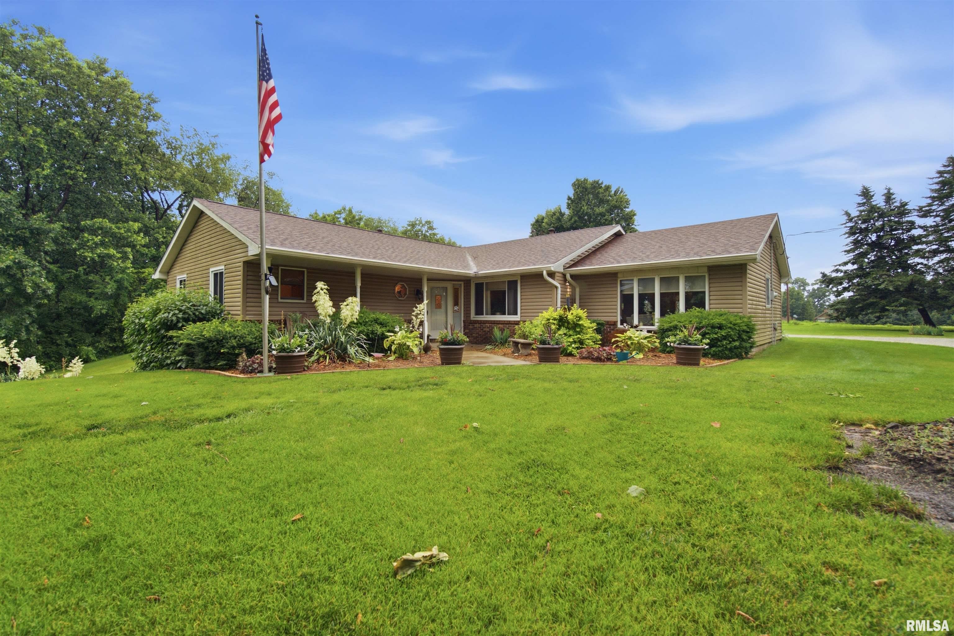 Home for sale at 17206 W TODD SCHOOL Road  in Glasford Illinois!