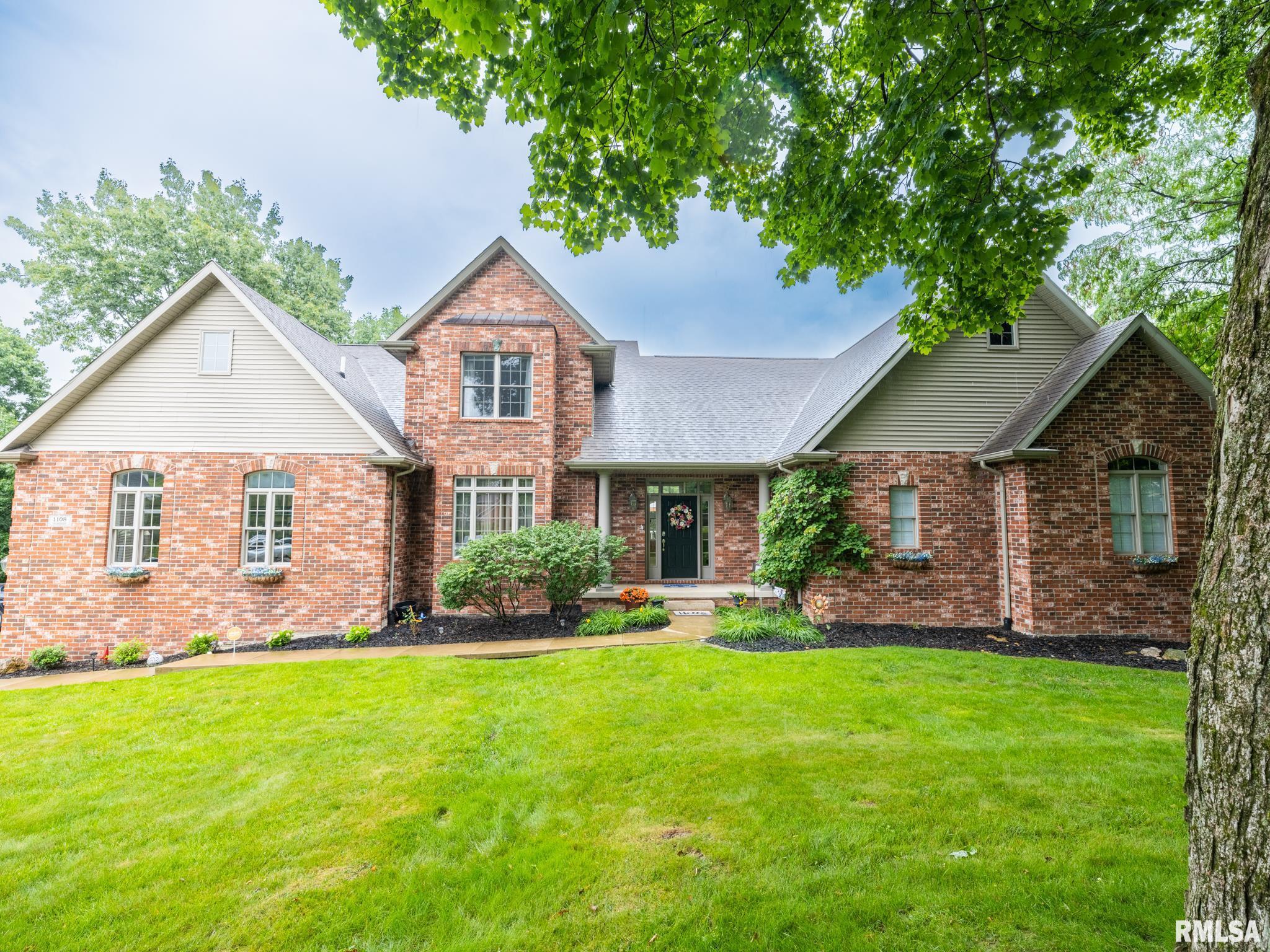 Luxury Home for sale at 1108  THORNBERRY Lane  in Germantown Hills Illinois!