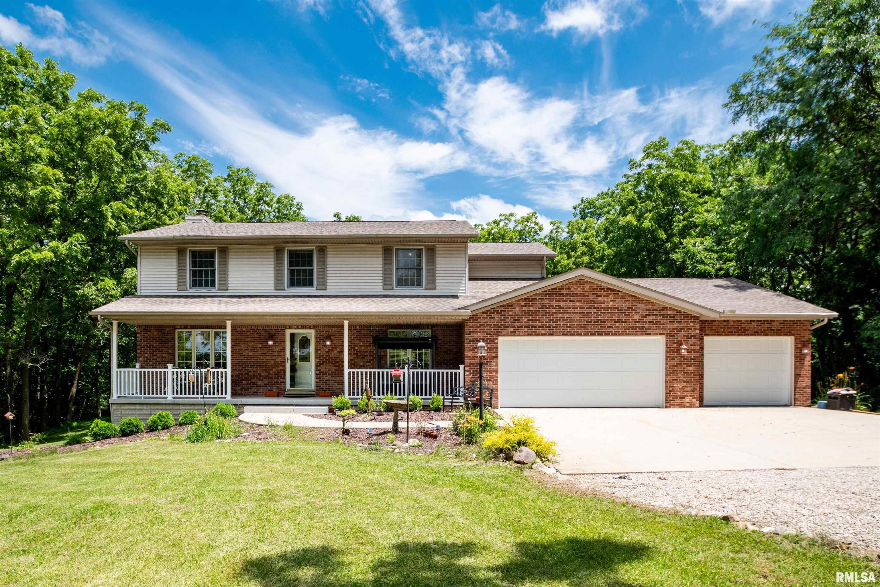 Luxury Home for sale at 450  TOWNHALL Road  in Germantown Hills Illinois!