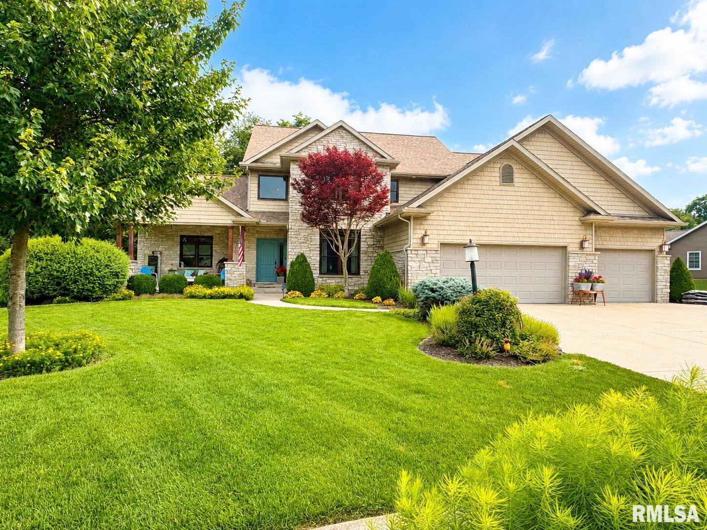 Luxury Home for sale at 124  CHEROKEE Drive  in Groveland Illinois!