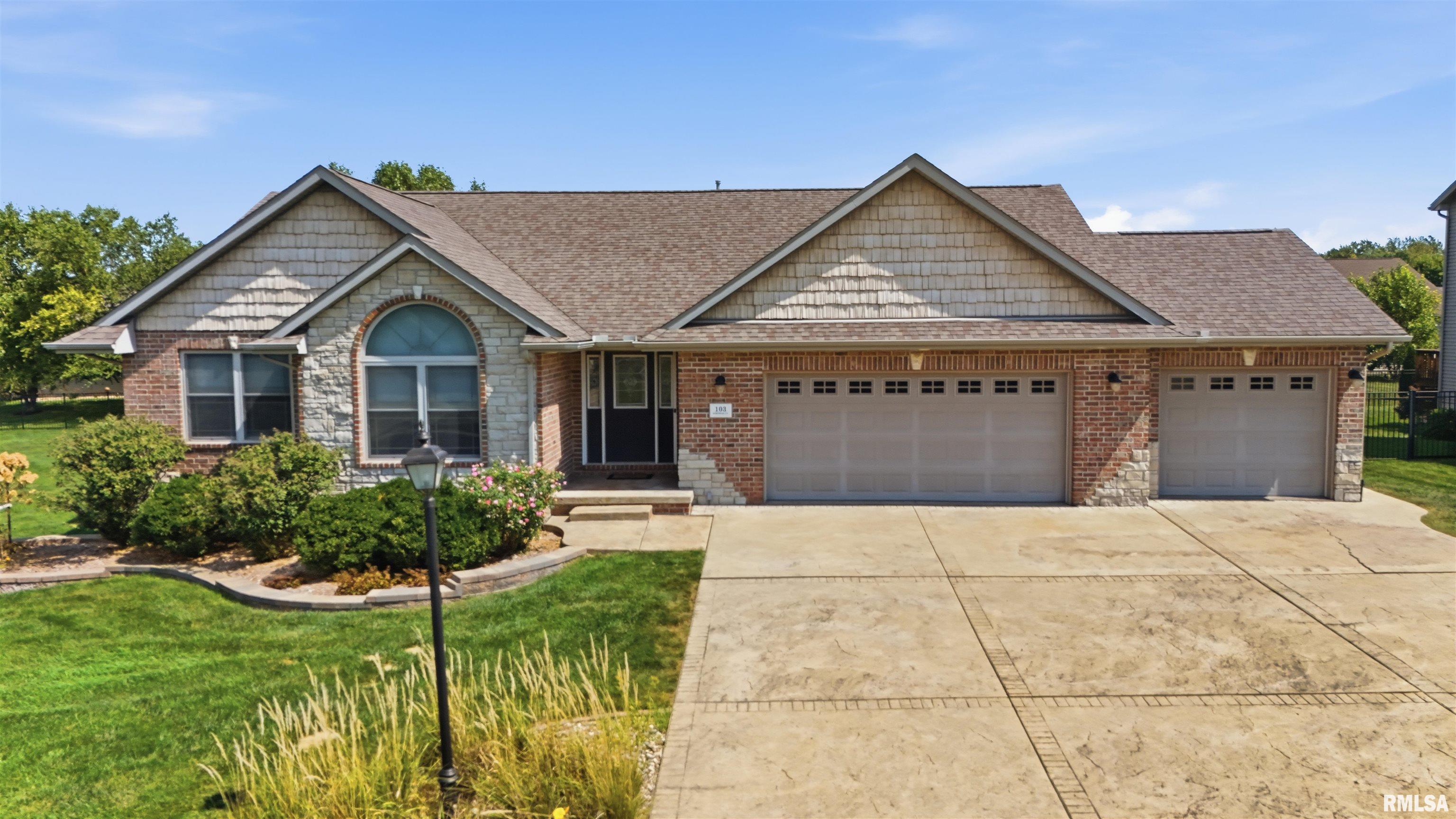 Luxury Home for sale at 103  MIROMAR Lane  in Washington Illinois!